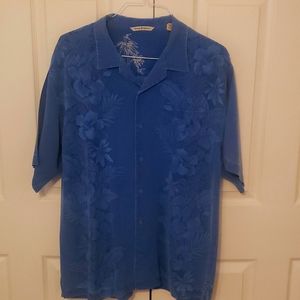 Mens XL Tommy Bahama silk shirt